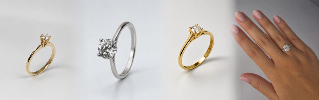 Imagem de capa do artigo A história das alianças: detalhe macro de um par de alianças de casamento sobre uma superfície elegante