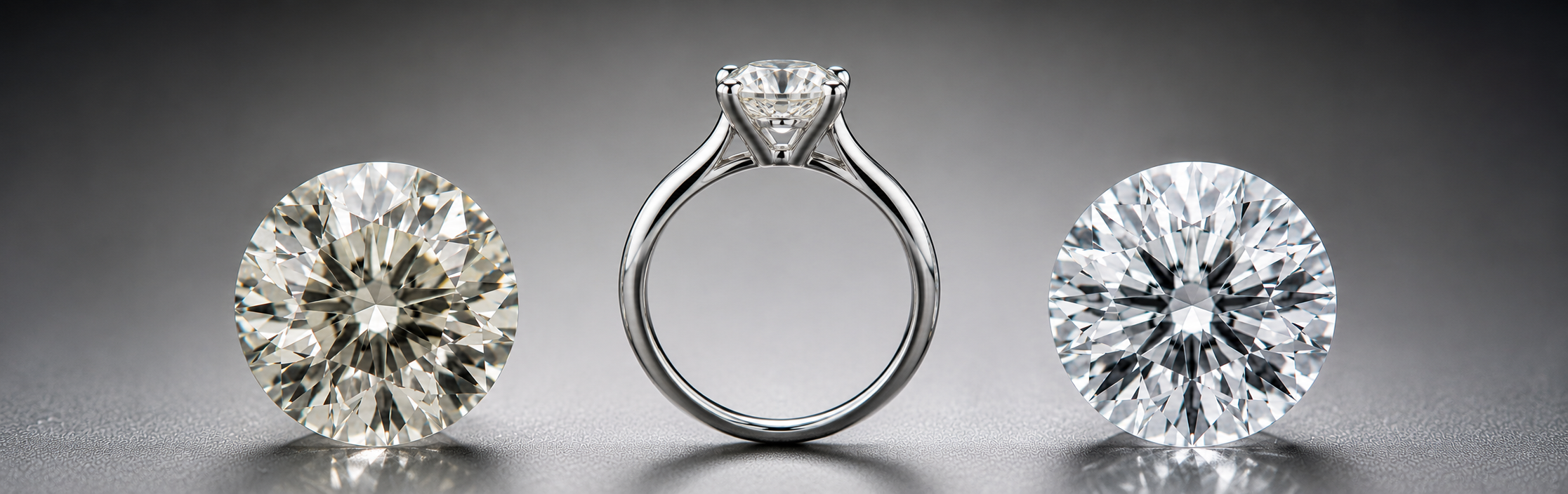Imagem de capa do artigo A história das alianças: detalhe macro de um par de alianças de casamento sobre uma superfície elegante